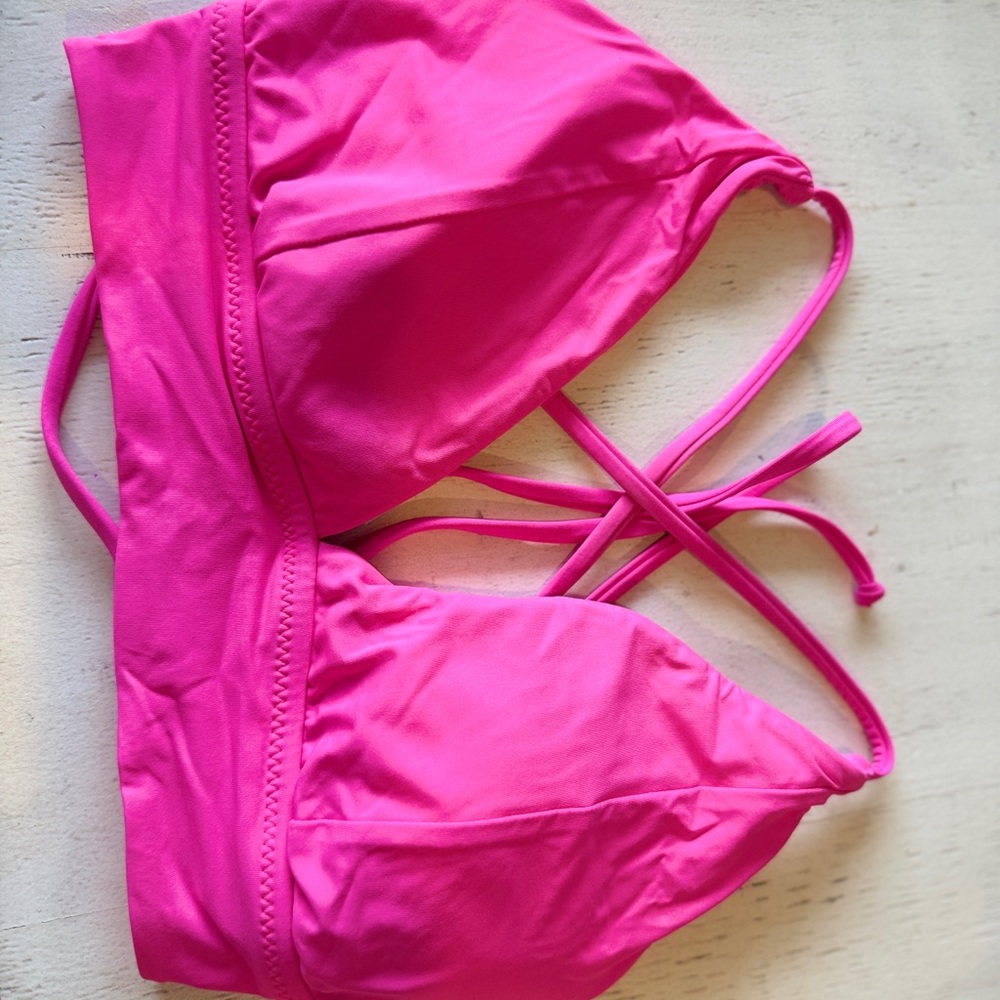 BECCA Hot Pink Bikini Top